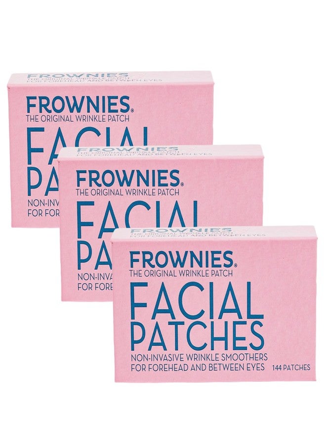 لصقات فراونيز (FBE) للجبهة وبين العينين، 144 لصقة (عبوة من 3 قطع)